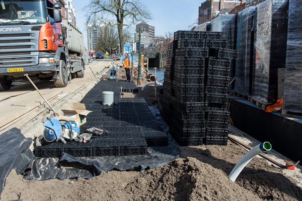 AquaMulti Airboxen renovatie Bierkade Den Haag