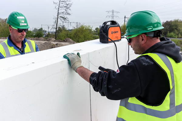 Project EPS constructie bij aanleg metrolijn Hoekse Lijn