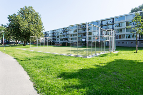 Kunstgras voetbalveld voor jeugd Schiedam