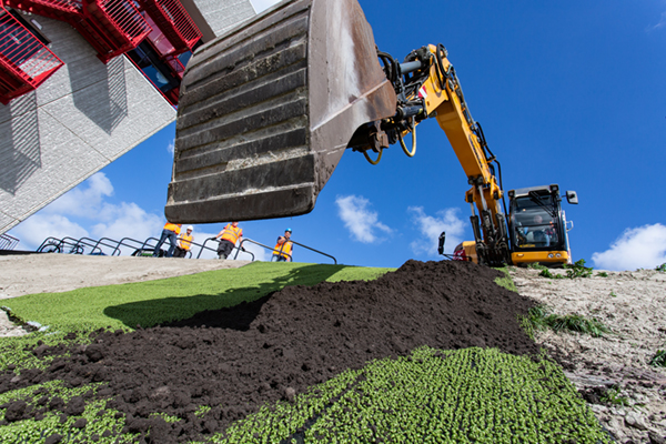 TenCate Geolon Robulon PE1000 erosiebescherming Taluds Zeesluis IJmuiden