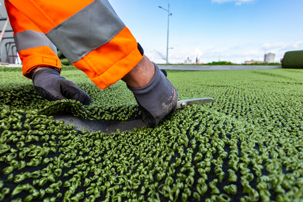 TenCate Geolon Robulon PE1000 erosiebescherming Taluds Zeesluis IJmuiden