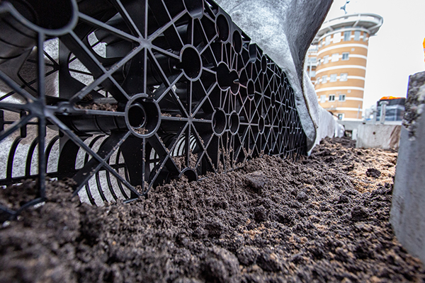 Duurzaam groen op Plein van de Stad in Apeldoorn