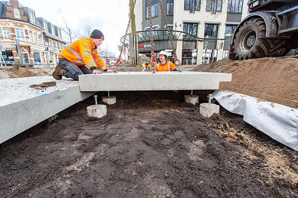 Duurzaam groen op Plein van de Stad in Apeldoorn